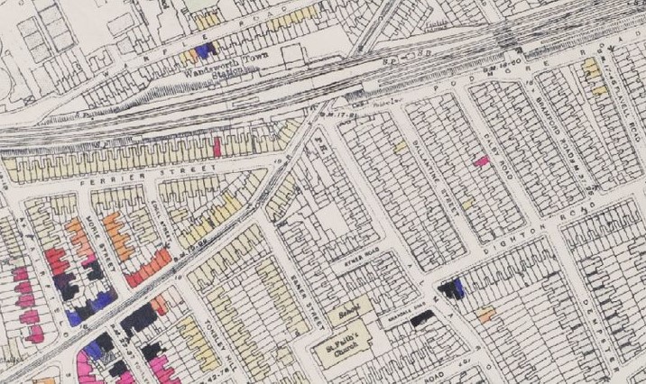 Fig. 7: Bomb Damage Map (1939 - 1945)