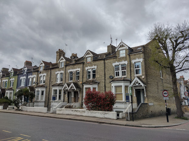 Fig. 25: A Victorian terrace in East Hill