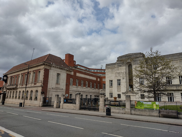 Fig. 73: The Town Hall and Town Hall Extension