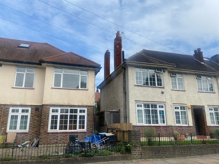 Fig. 64: Large chimneys often add visual interest to the street and should be retained