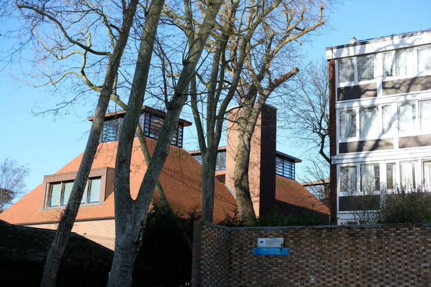 Fig. 59: the award winning new Refectory of Ibstock School which effectively references the surrounding context