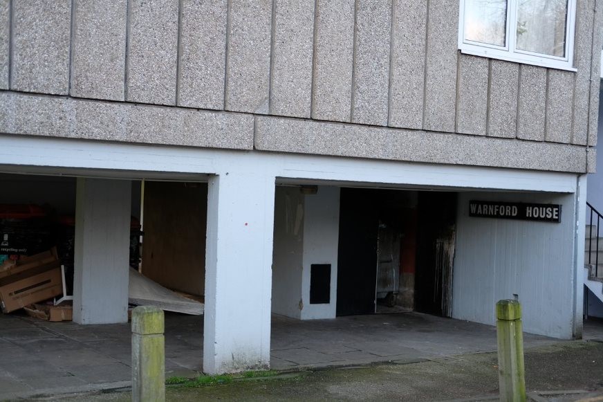 Fig. 70: The undercroft of the ground floor which is often dark and under-used