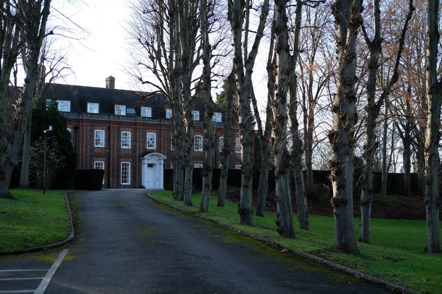 Fig. 121: Maryfield Convent and approach avenue