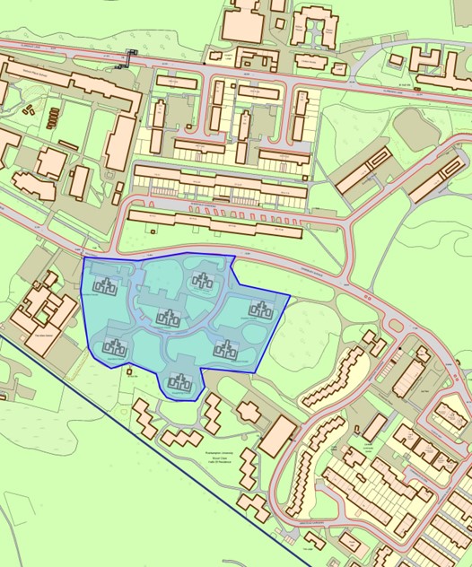 Fig. 67: Sub Area 3 map - Tunworth Crescent Point Blocks