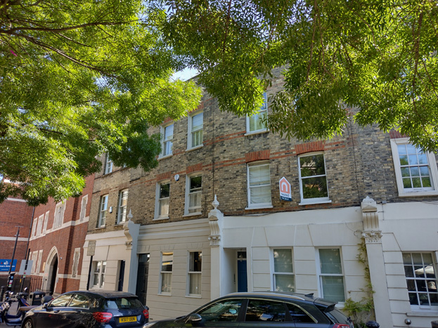 Fig: 21: these terraces would have originally had shops to the ground floor