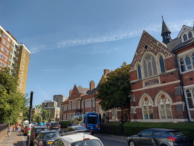 Fig: 32 & 33: The former Sir Walter St. John’s School, Grade II listed