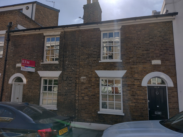 Fig: 41: Pair of cottages restored / rebuilt as part of the development of Restoration Square