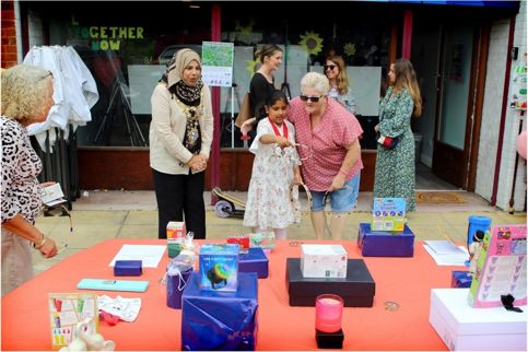 Tombola at Alton Fete