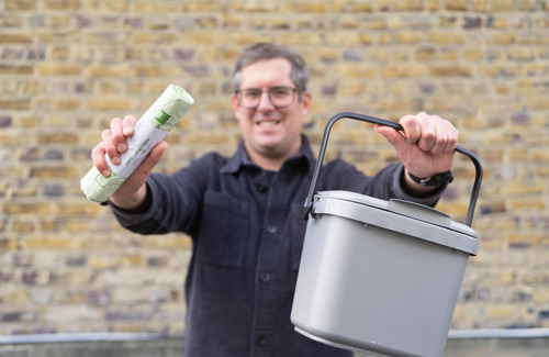 Food waste caddy